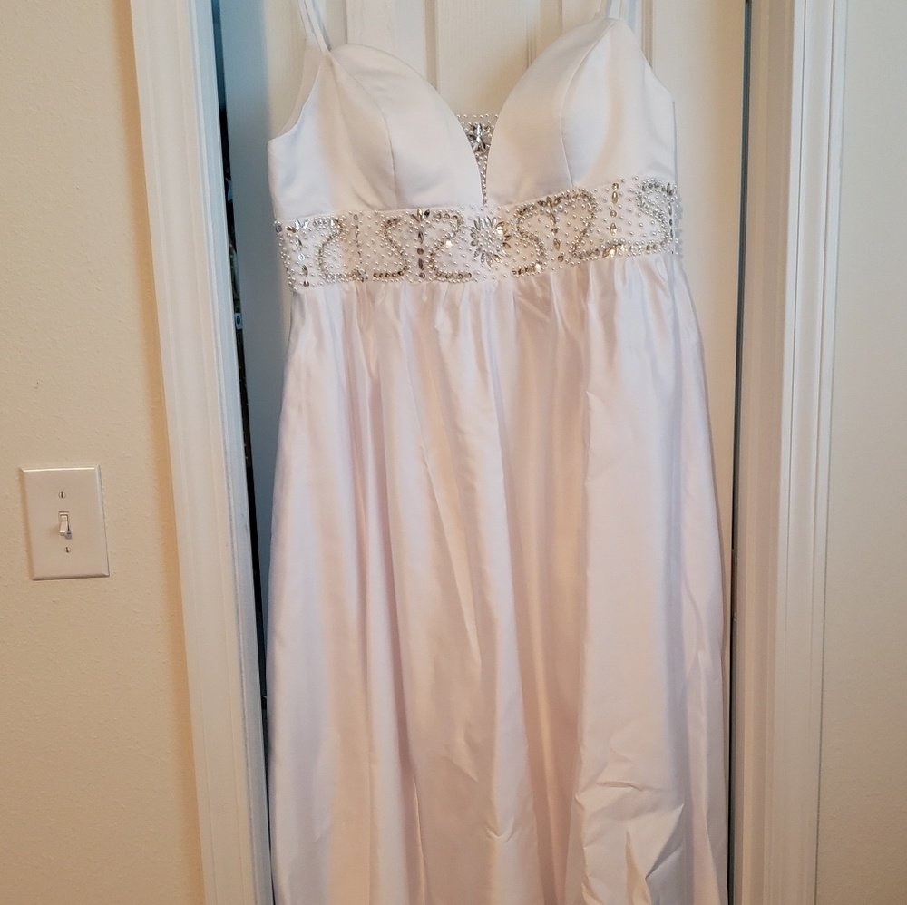 Satin Wedding Dress